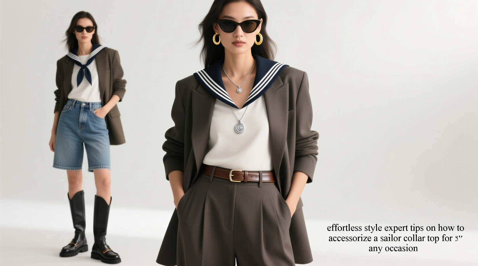 effortless style expert tips on how to accessorize a sailor collar top for any occasion