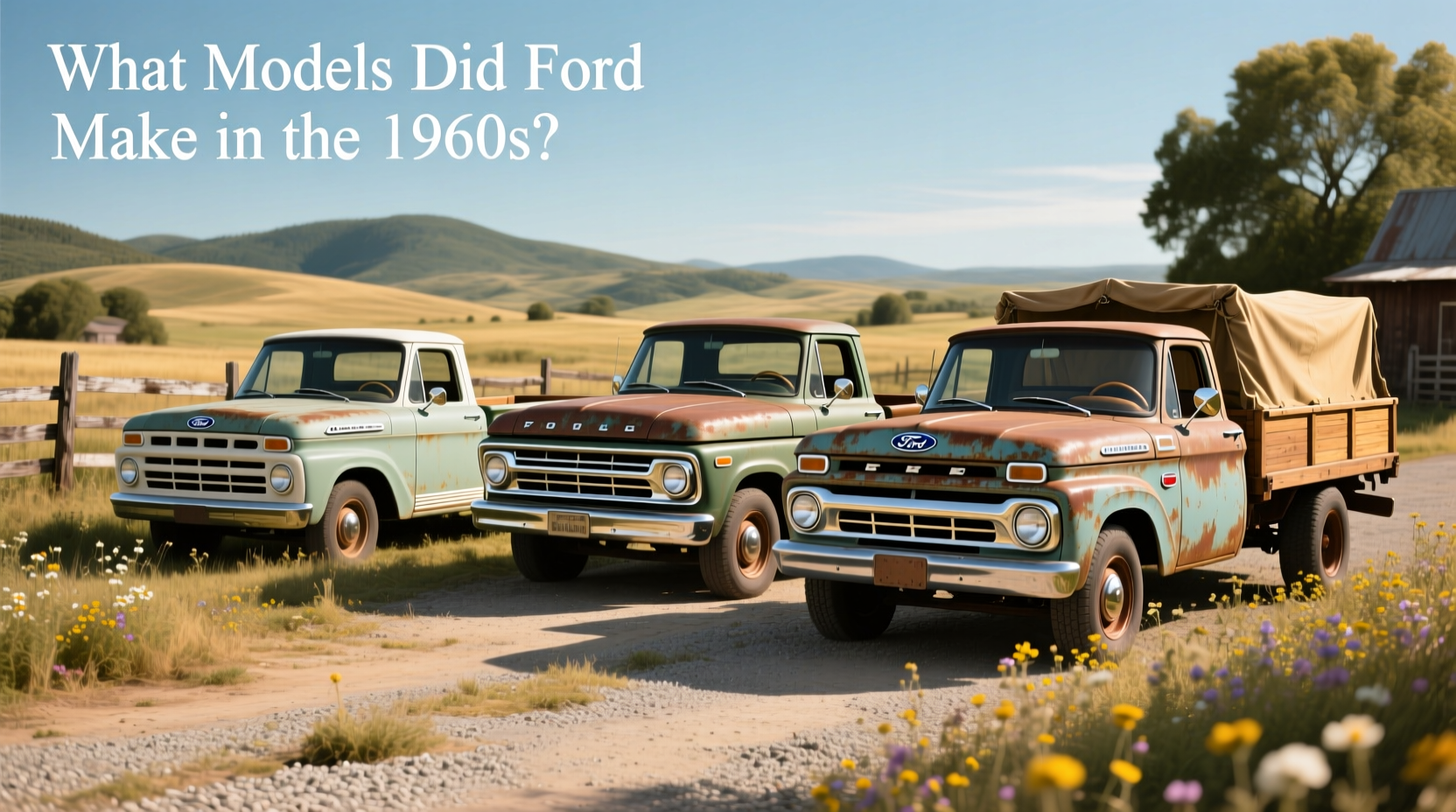 60s Ford Pickup Trucks: What to Look For