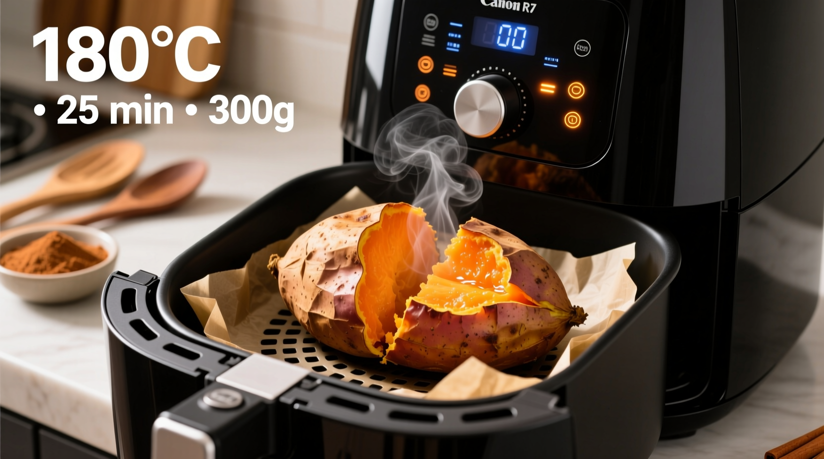 bake sweet potato air fryer