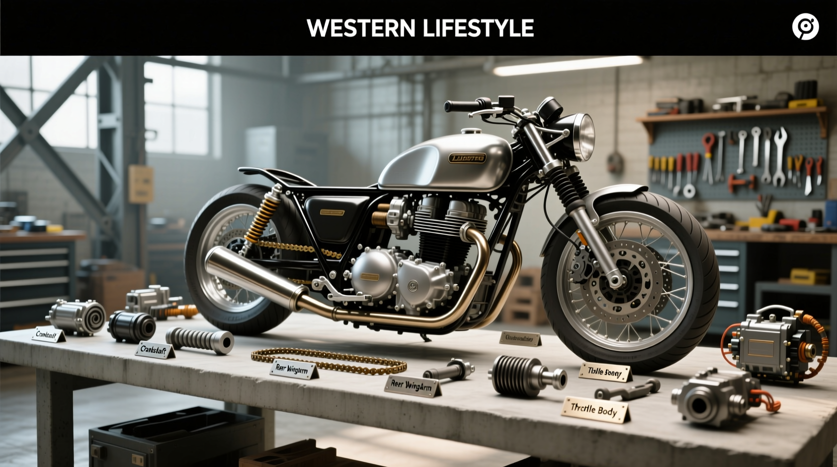 What Are All Motorcycle Parts Called? With Pictures and PDF Reference