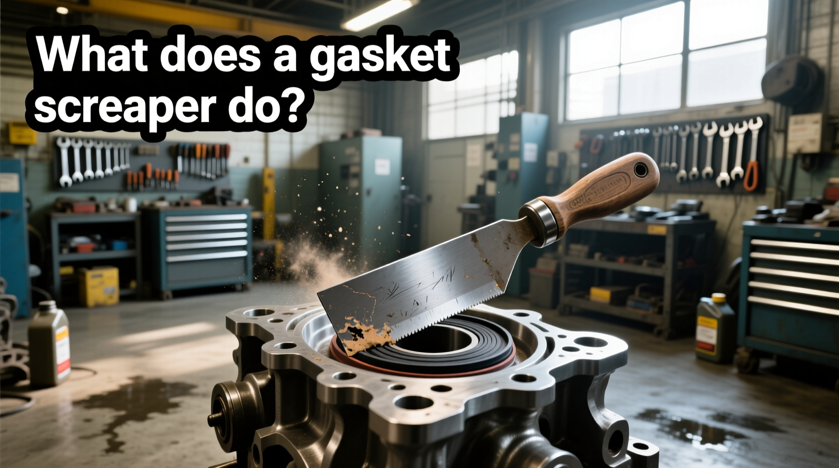 How to choose gasket scraper,How to scrape off an old gasket?