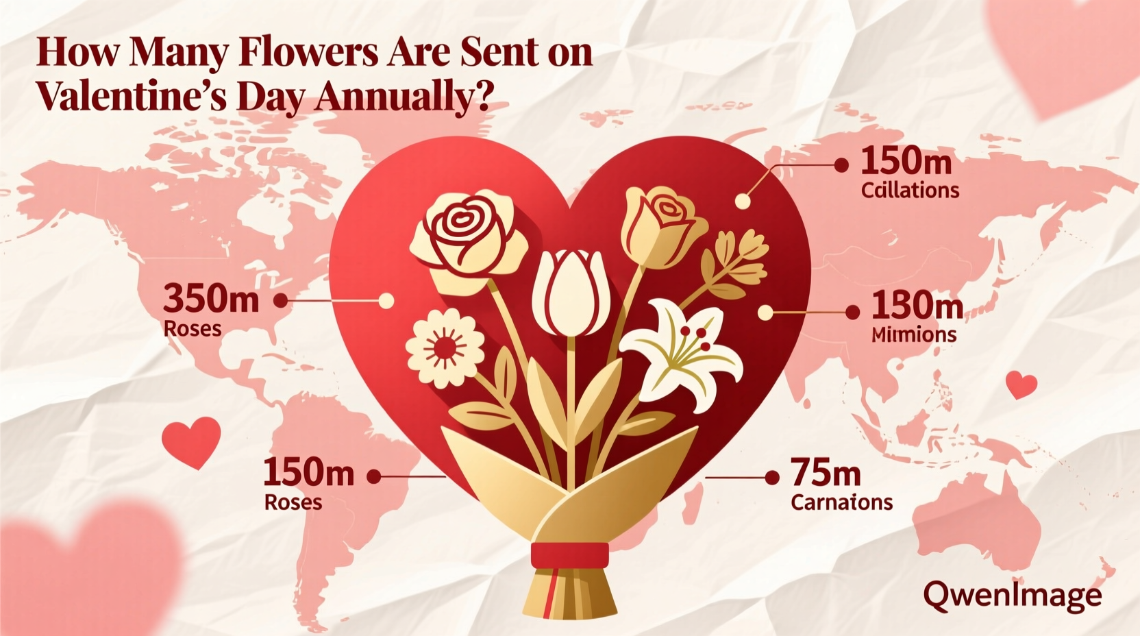 how many flowers are send on valentines day