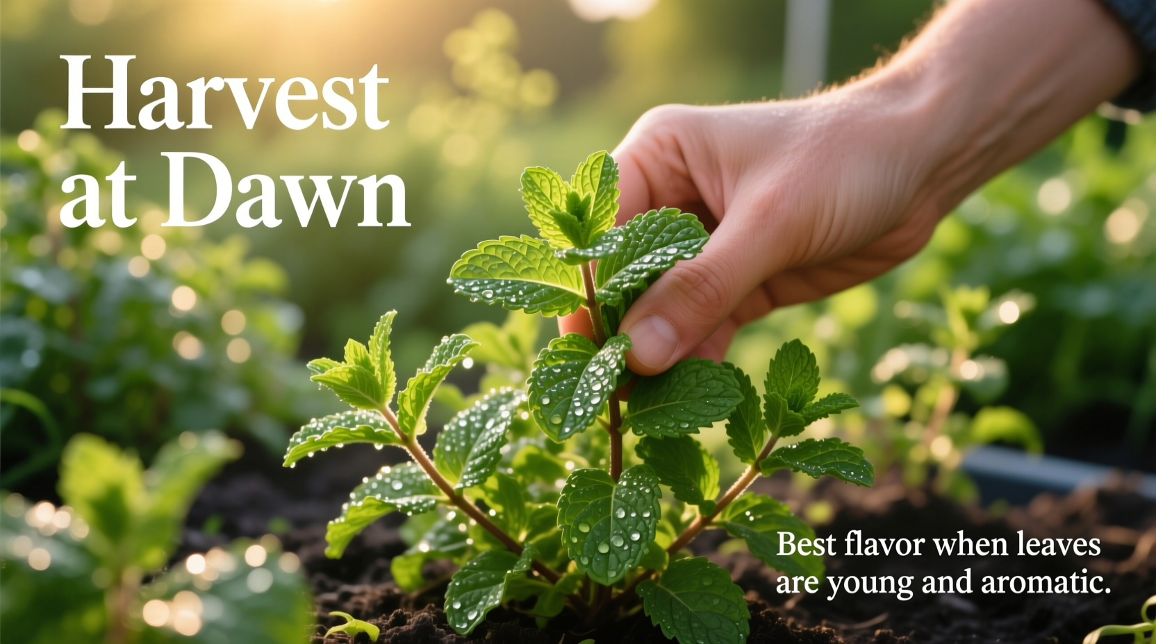 When to Harvest Mint Leaves for Best Flavor