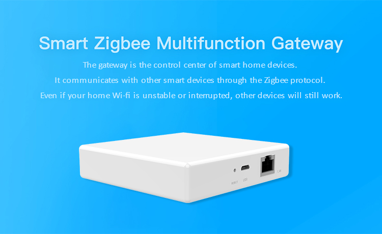 Intelligent Smart Home Automation System Tuya Zigbee Gateway