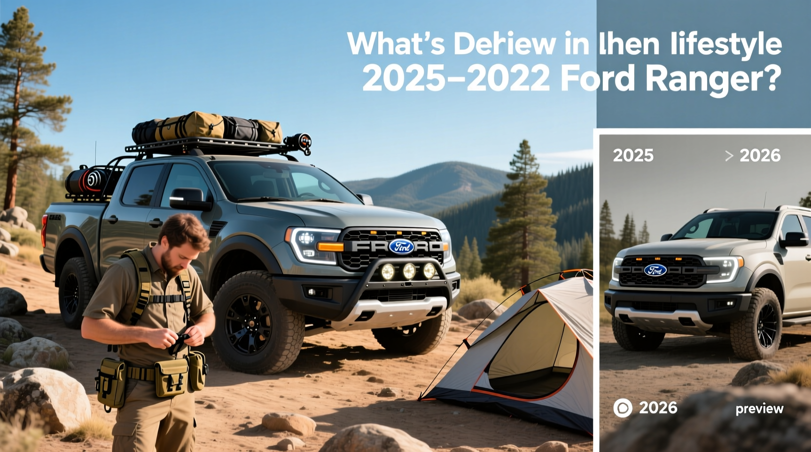 How to Choose 2025 Ford Ranger Accessories and Differences from 2026 Model