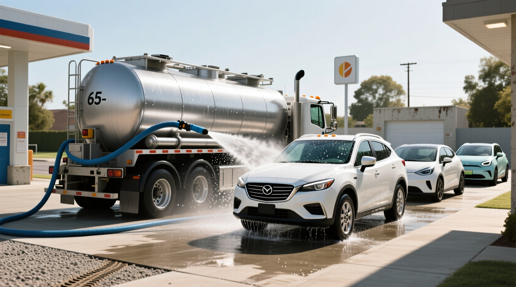 How to choose water tank car wash,How many cars can you wash with a 65 gallon water tank?