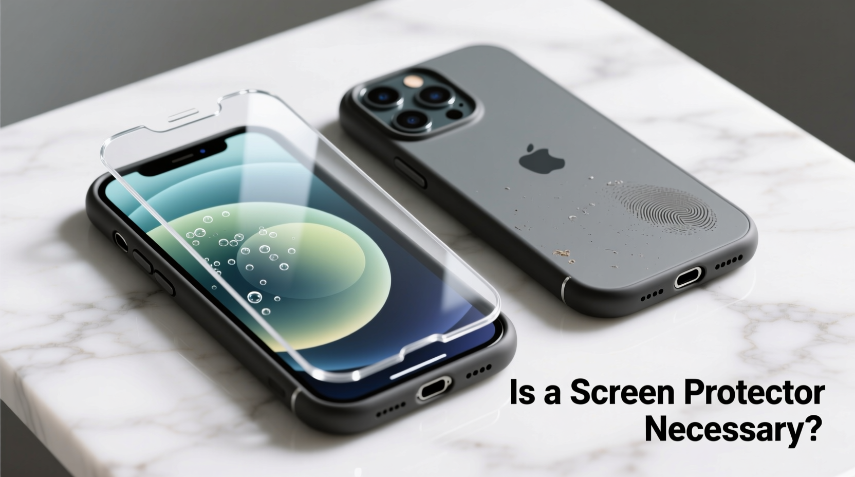 does an iphone case really need a screen protector or is it overkill