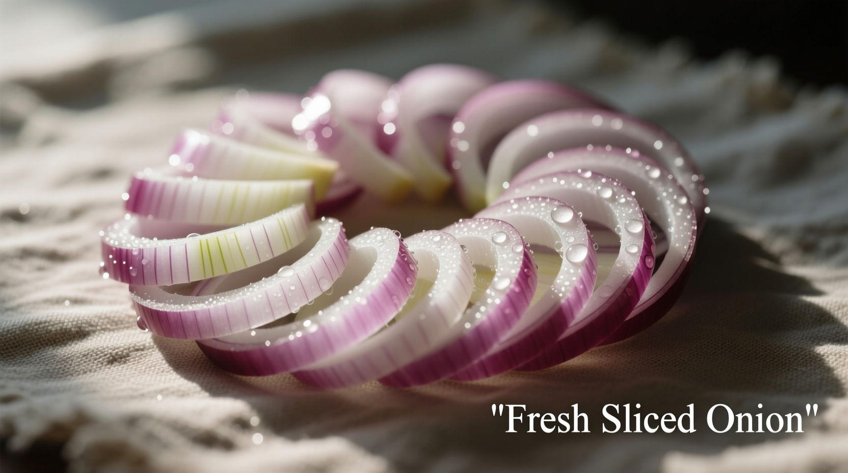 sliced onion