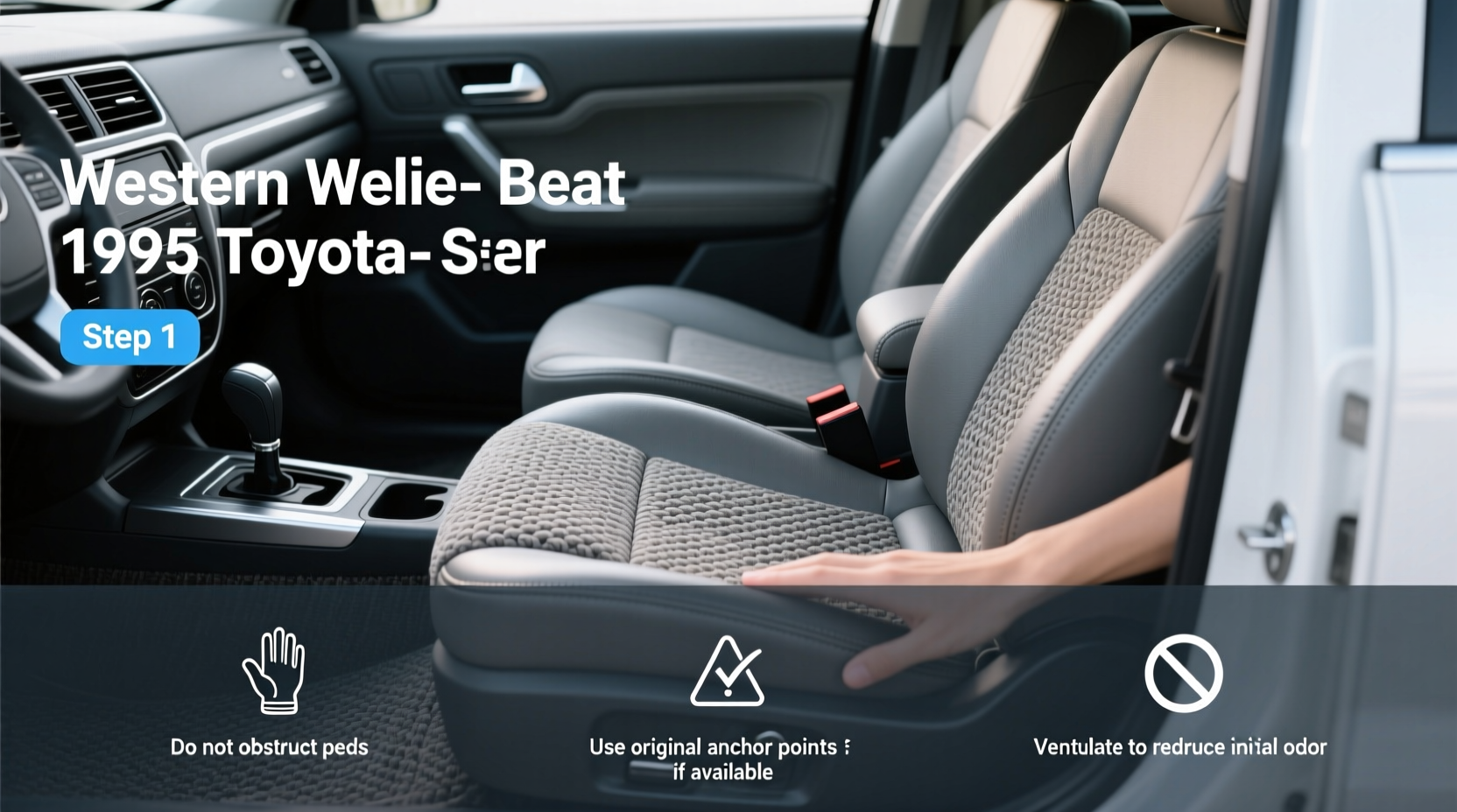 1995 toyota pickup seat covers