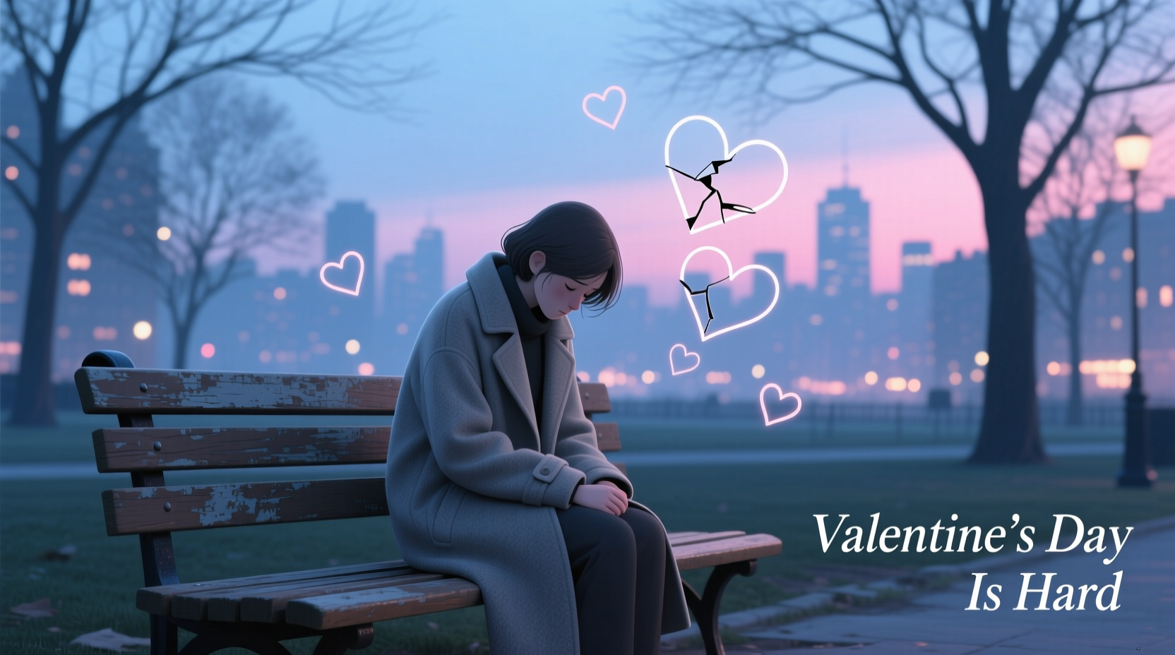 when valentines day is hard
