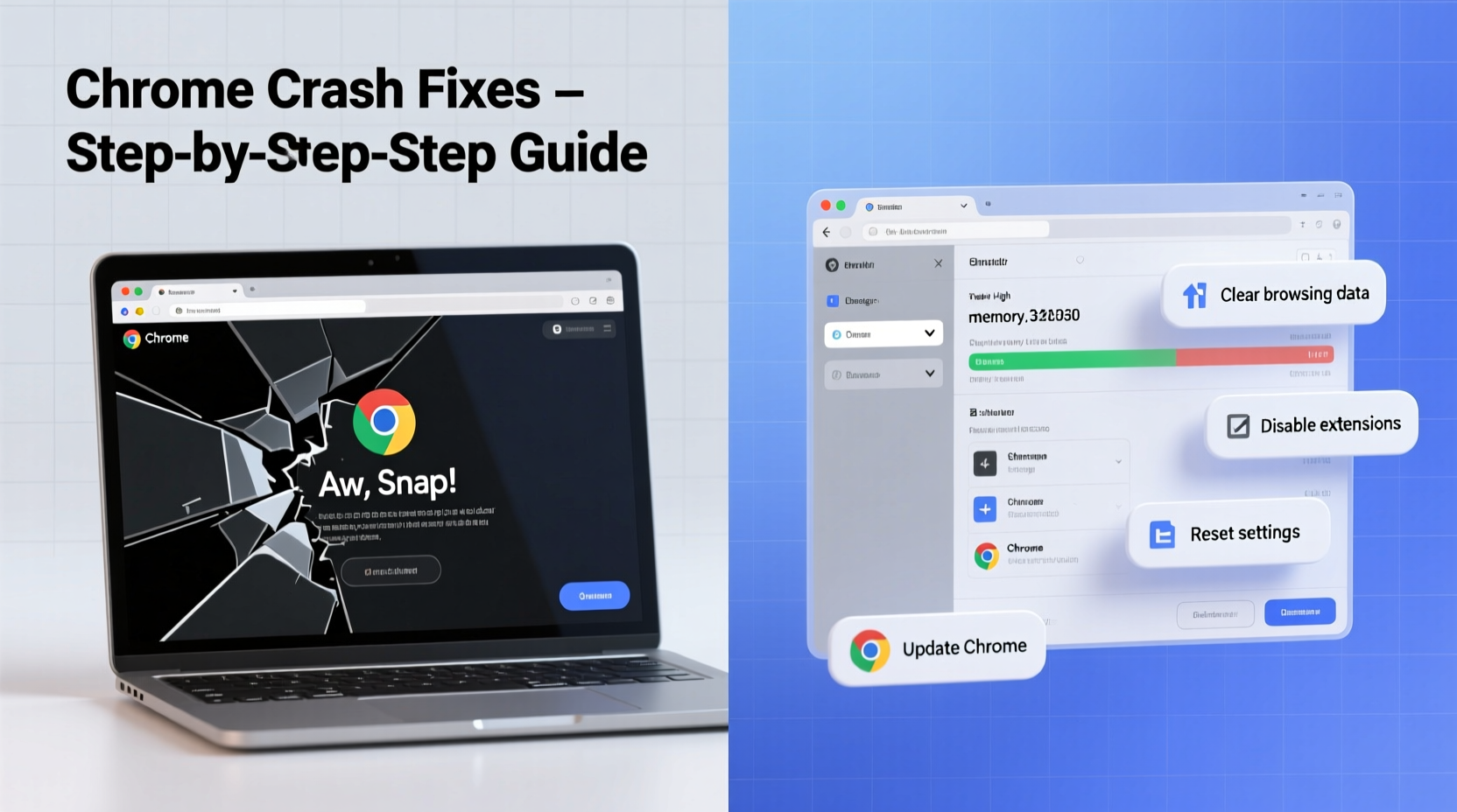 chrome crashing fixes troubleshooting for a stable browser
