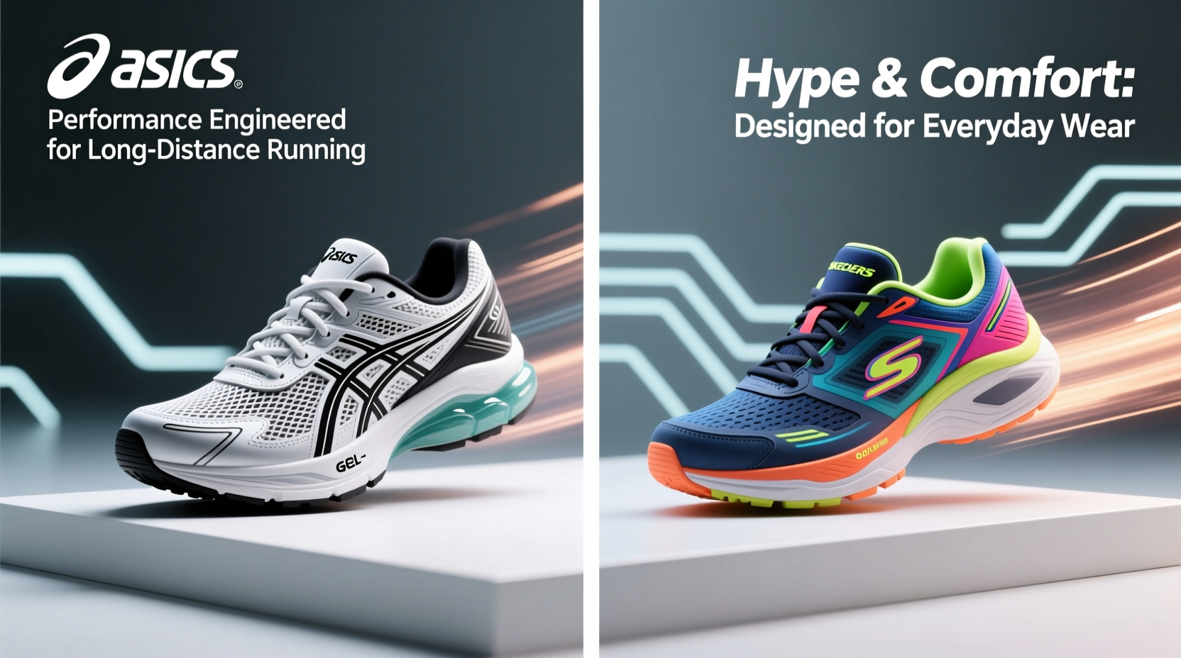 asics vs skechers are asics really better for running or is skechers hype real