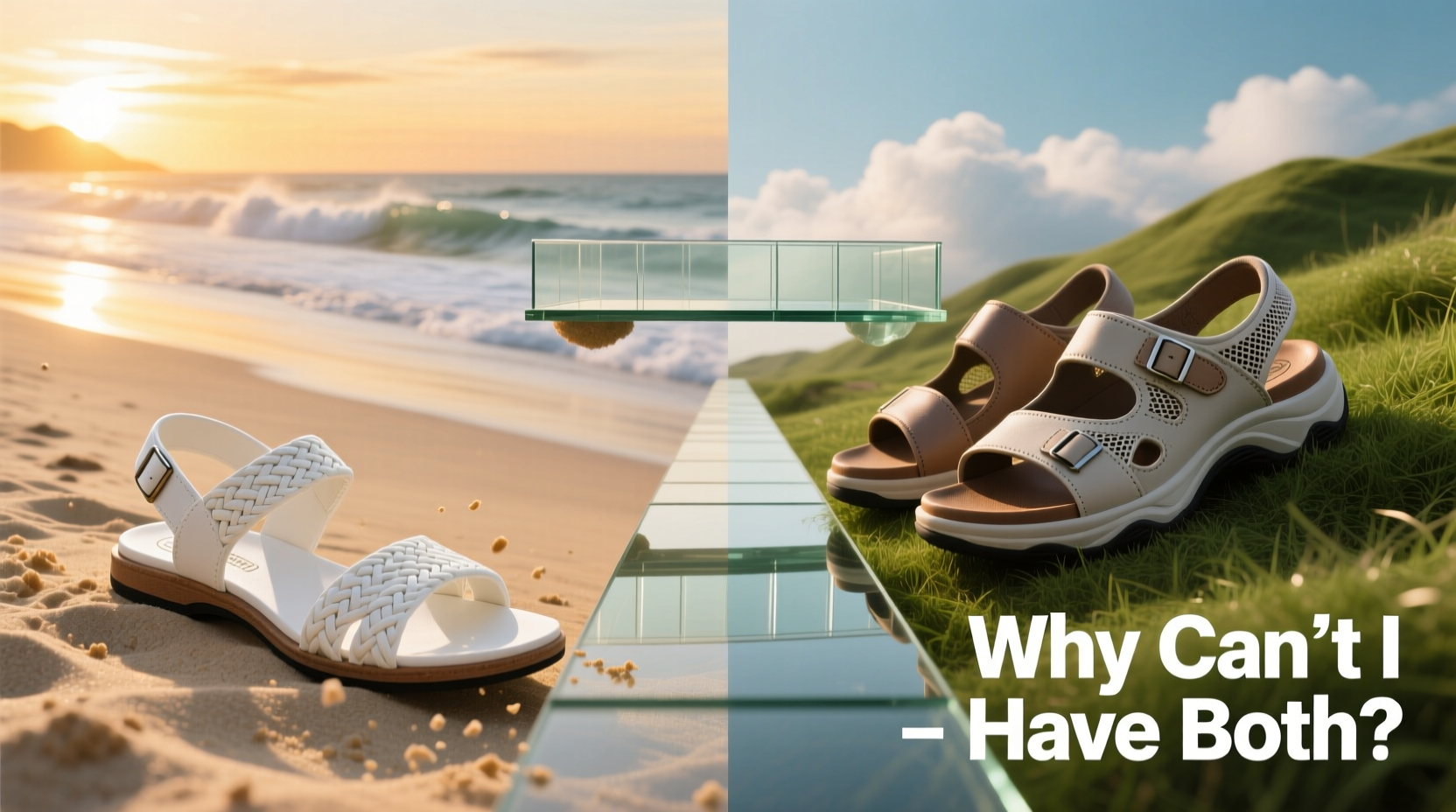 beach sandals vs comfortable sandals why cant i have both