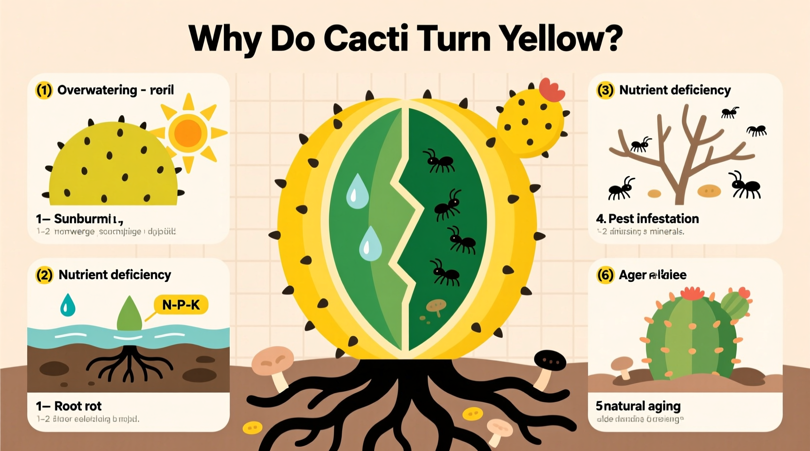Why Do Cacti Turn Yellow? Causes & Fixes