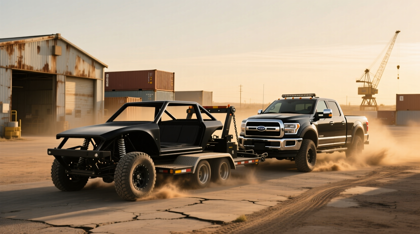 a frame car towing guide