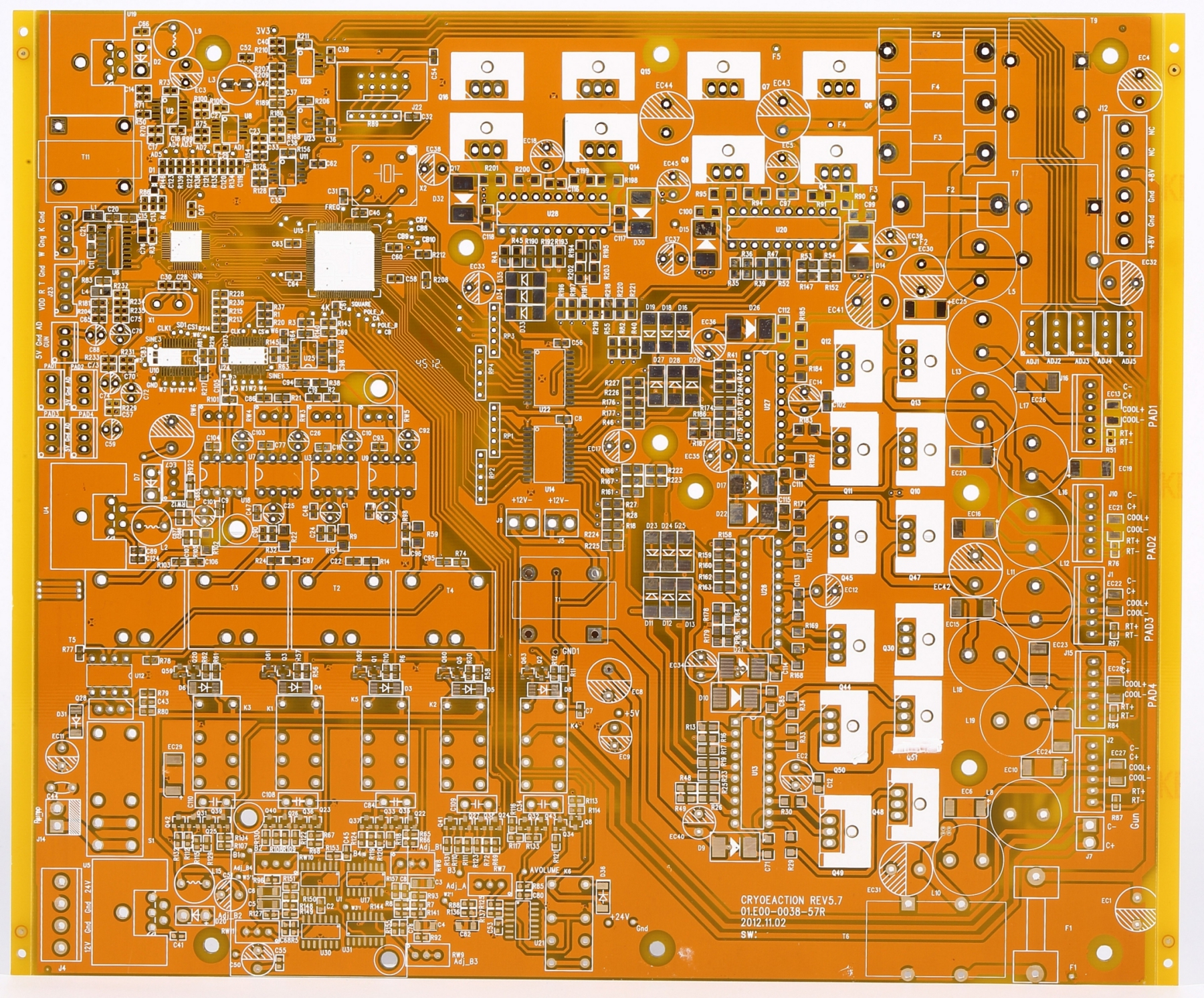 Carte PCB électronique de panneau du système de positionnement de carte de technologie de GPS PCBA