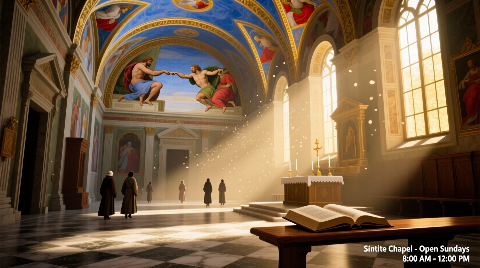 is the sistine chapel open on sundays