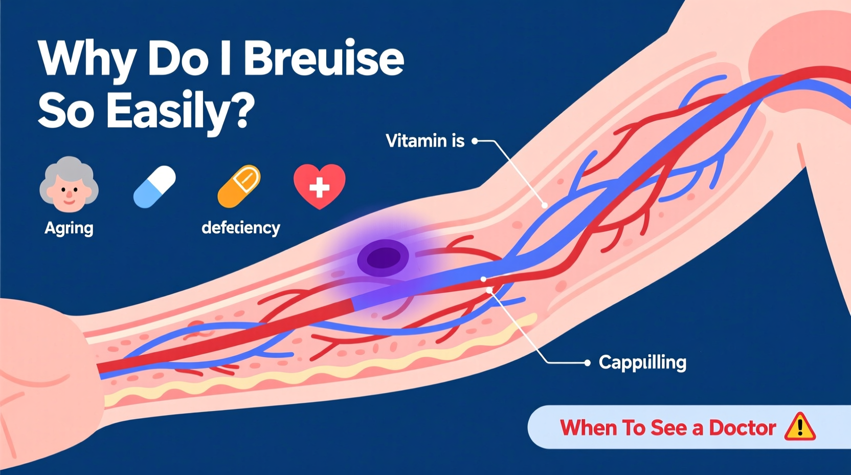 bruise easily understand the causes when to worry