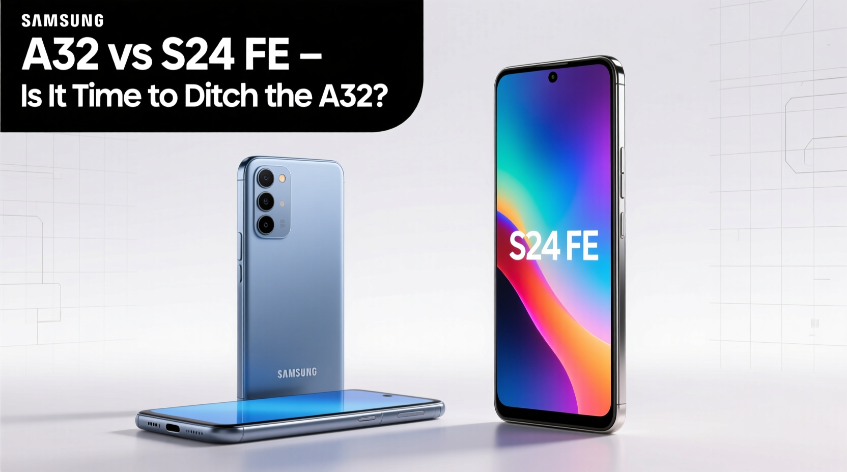 samsung a32 vs s24 fe is it finally time to ditch the a32