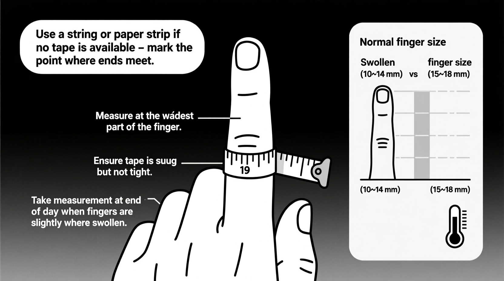 precise tips for measuring your index finger ring size at home