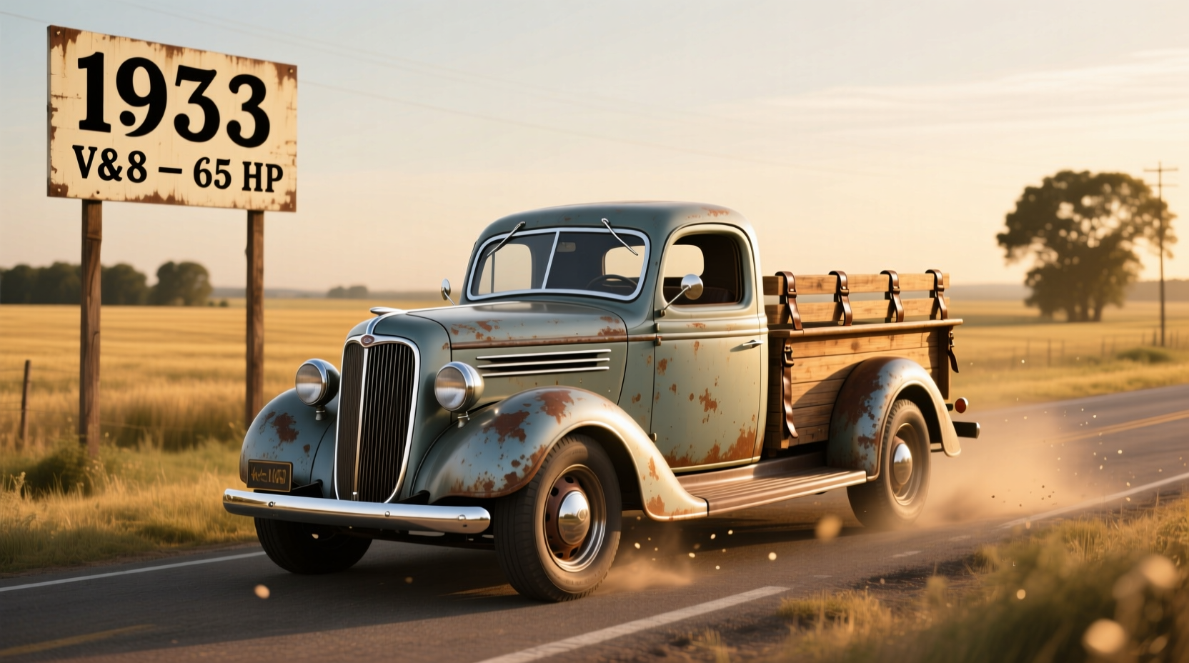 1933 ford pickup power value guide