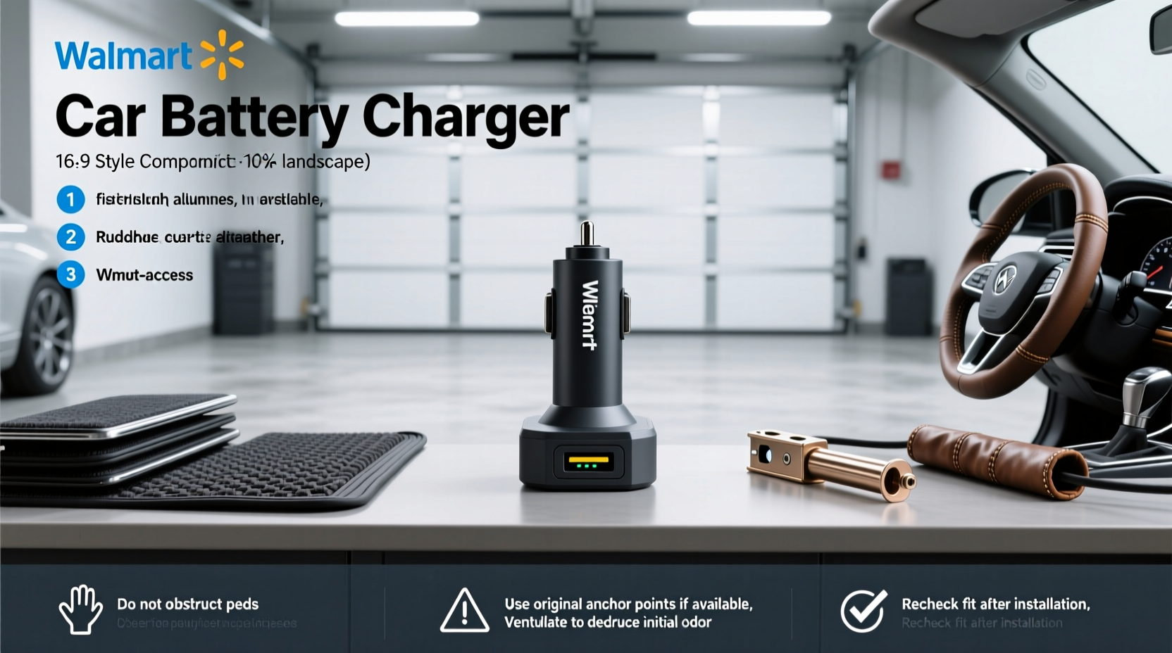 How to Choose Walmart Car Battery Charger in Store: Buying Guide