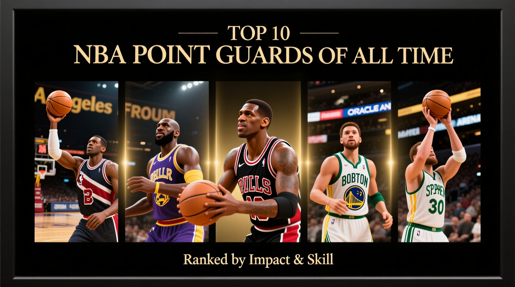 top nba point guards all time ranked by impact and skill