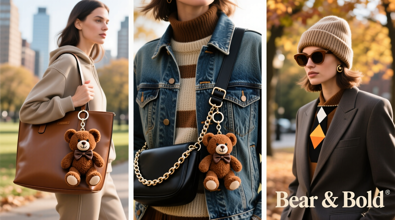 creative ways to accessorize with a cute bear keychain for every style