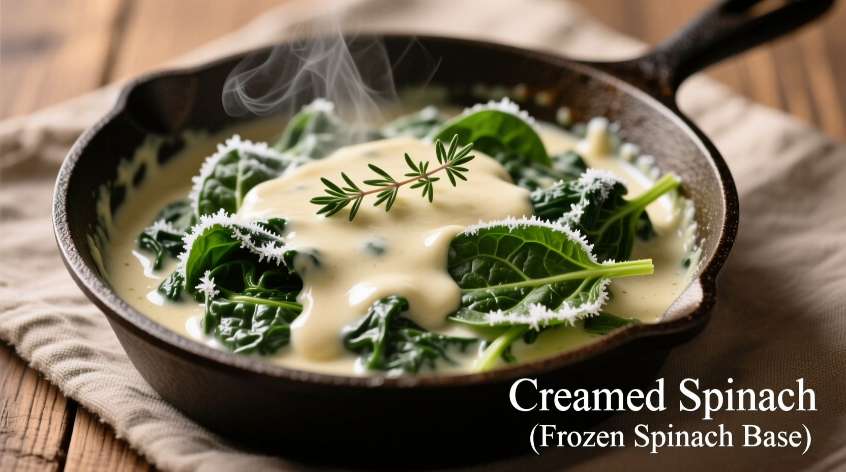 Perfect Creamed Spinach with Frozen Spinach Recipe Guide
