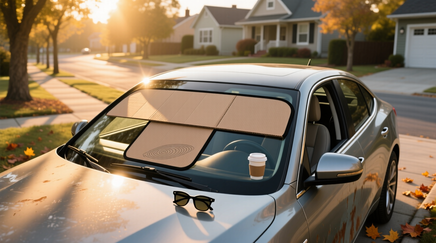Can Cardboard Be Used as a Windshield Sun Shade? How to Make & Use It Safely