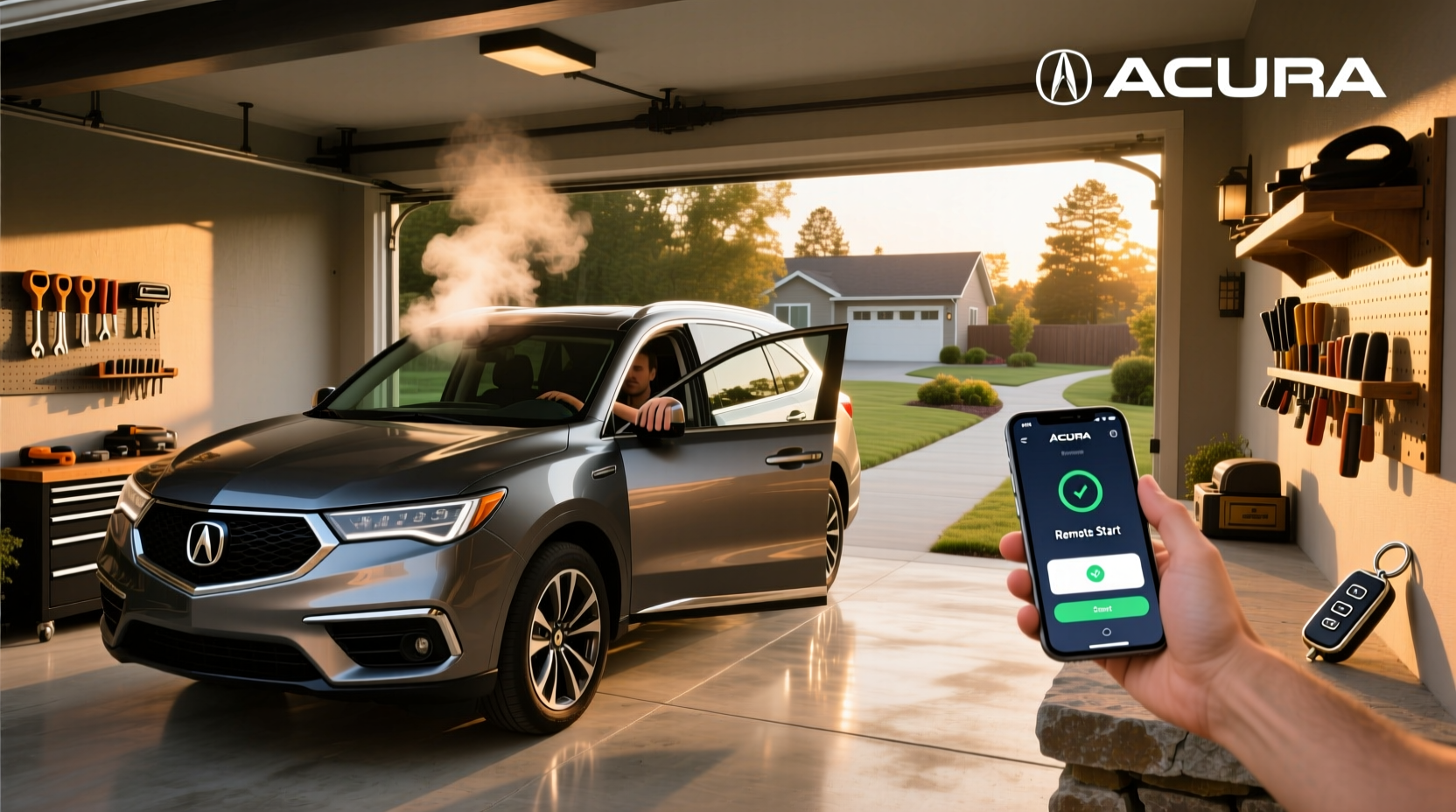How to choose Acura MDX remote start,Can you remote start an Acura MDX?