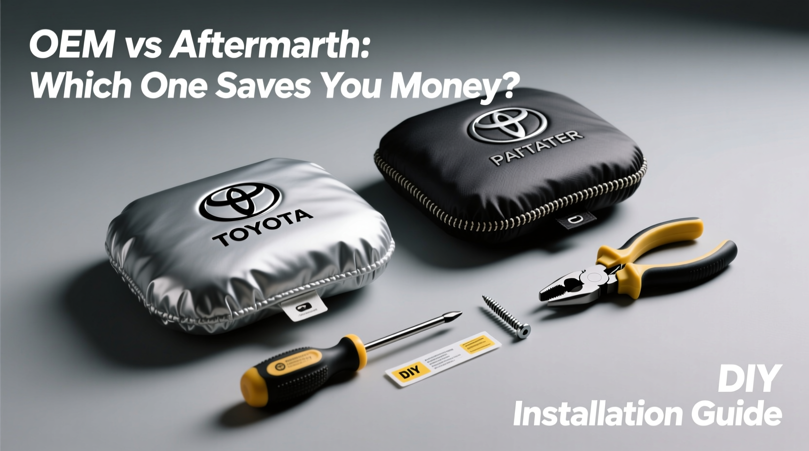 toyota airbag cover replacement