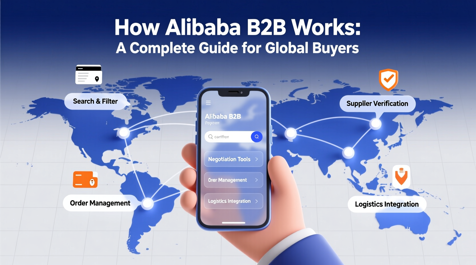 how alibaba b2b works