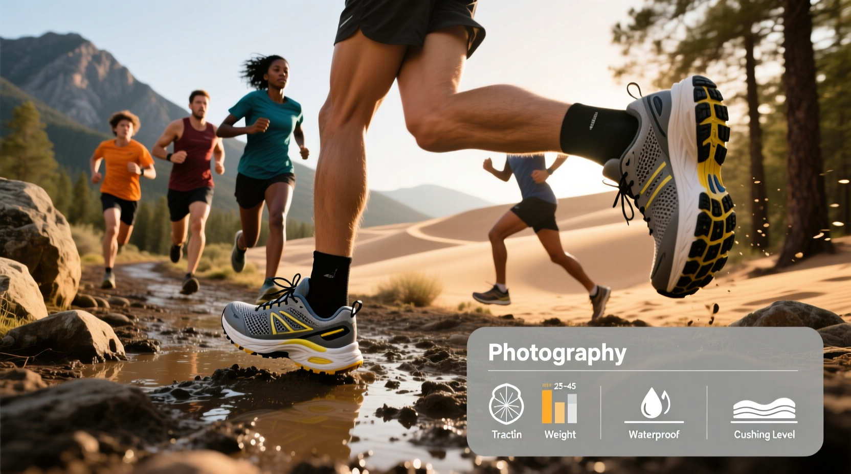 evergreen guide to choosing the best trail running shoes for every terrain
