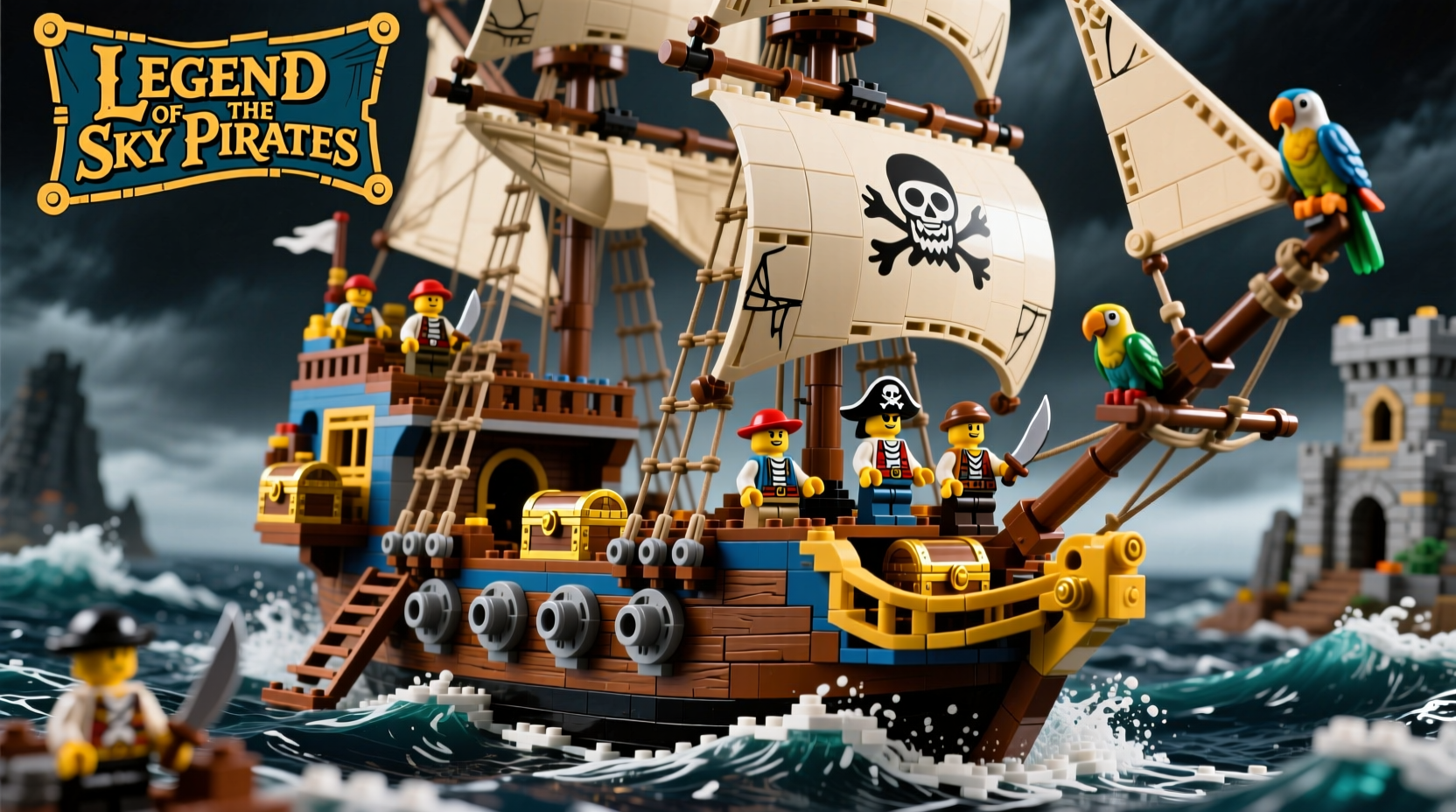 are pirate ship lego sets cooler than other historical building block sets