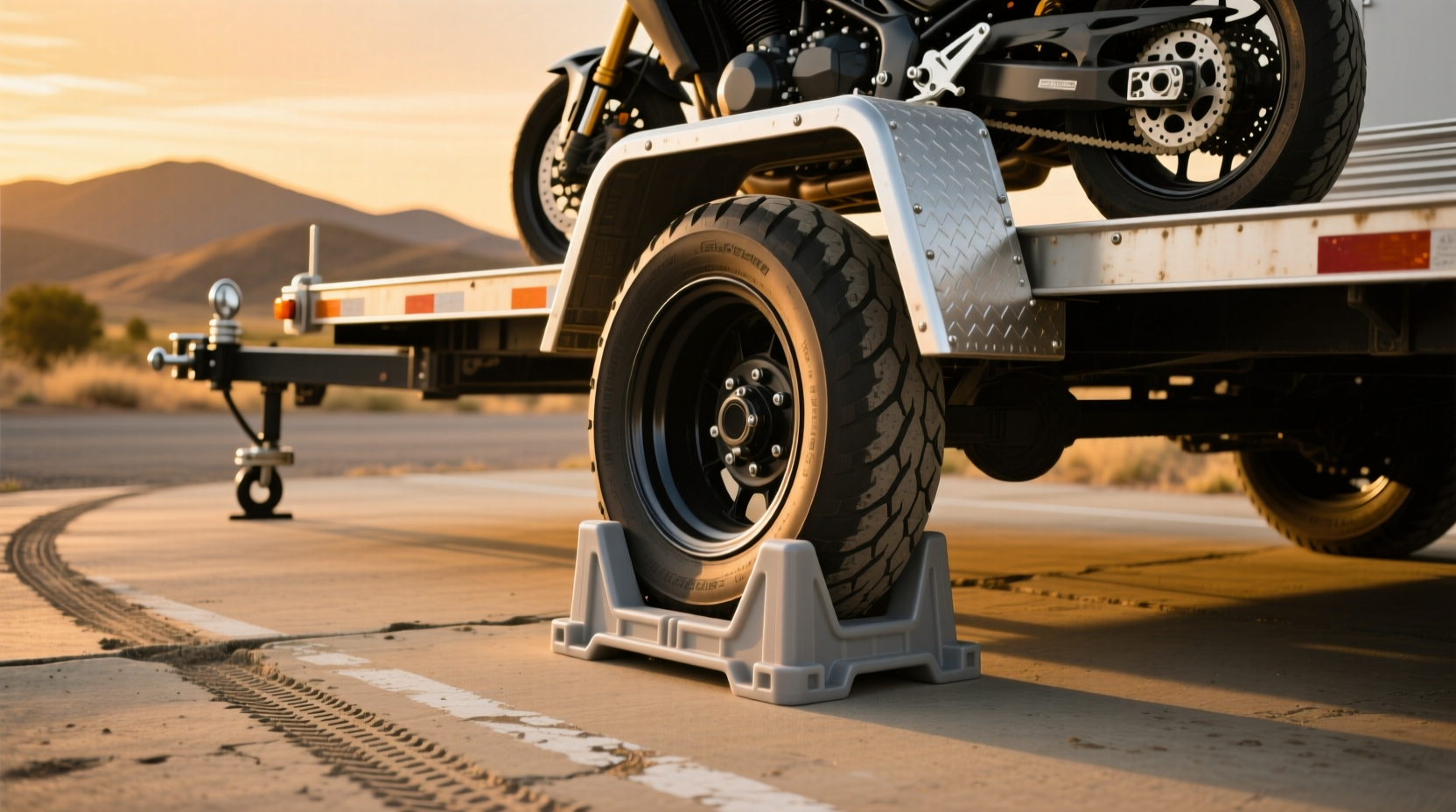 How to Choose a Heavy Duty Plastic Wheel Chock for Trailers