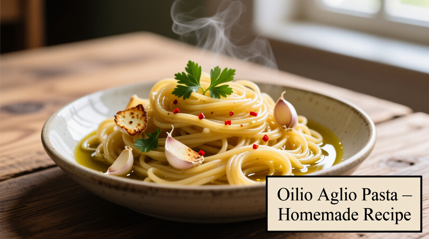 oil garlic pasta