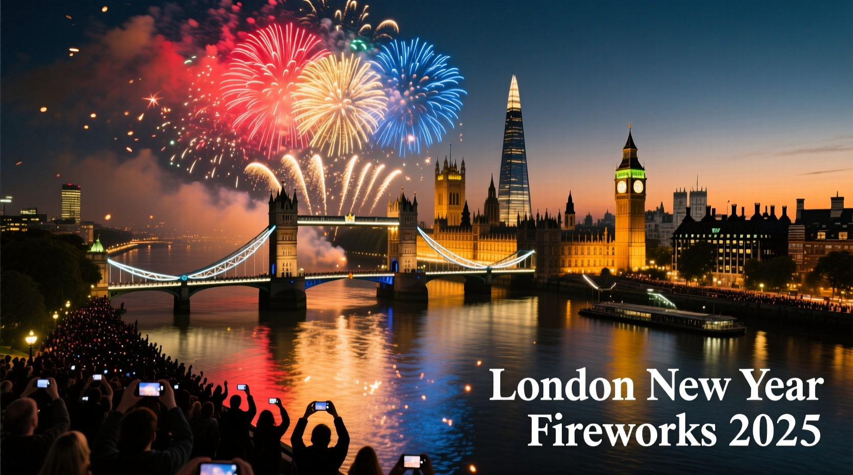 Where to See New Year Fireworks in London for Free