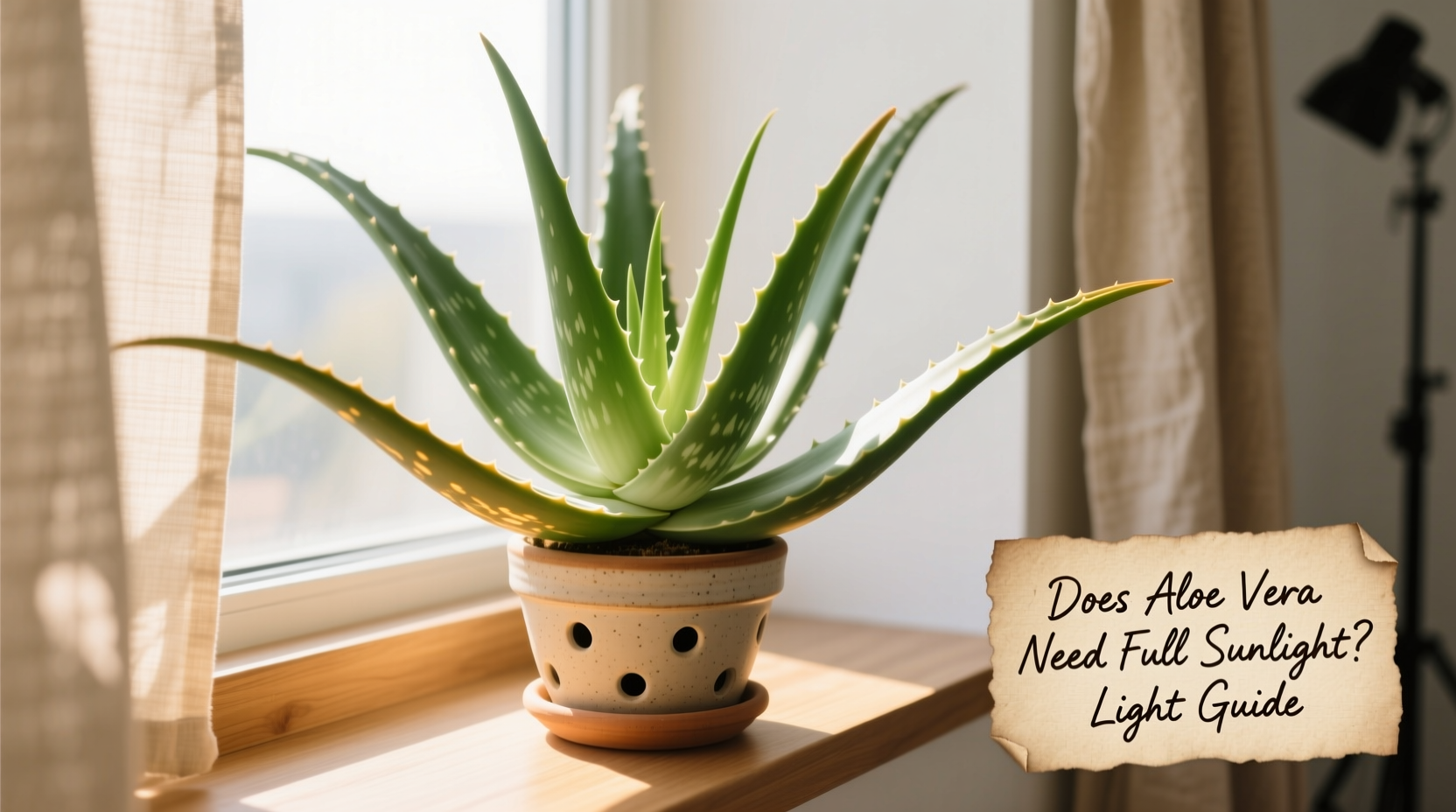 does aloe vera need full sunlight
