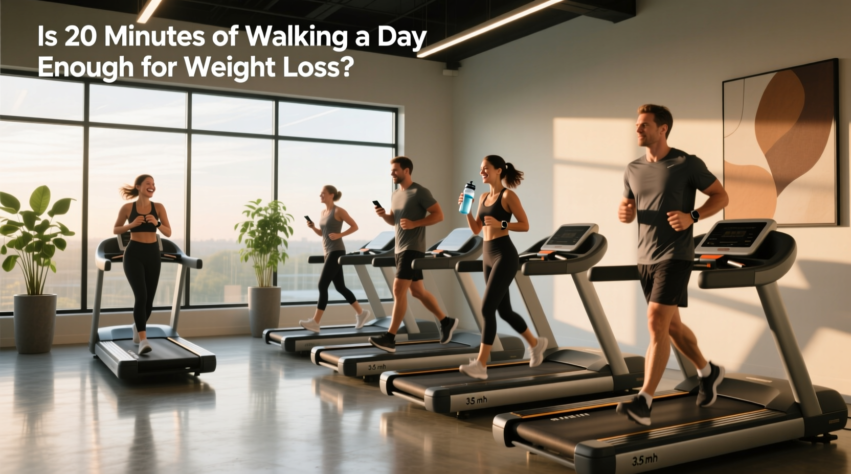20 minute treadmill walk for weight loss
