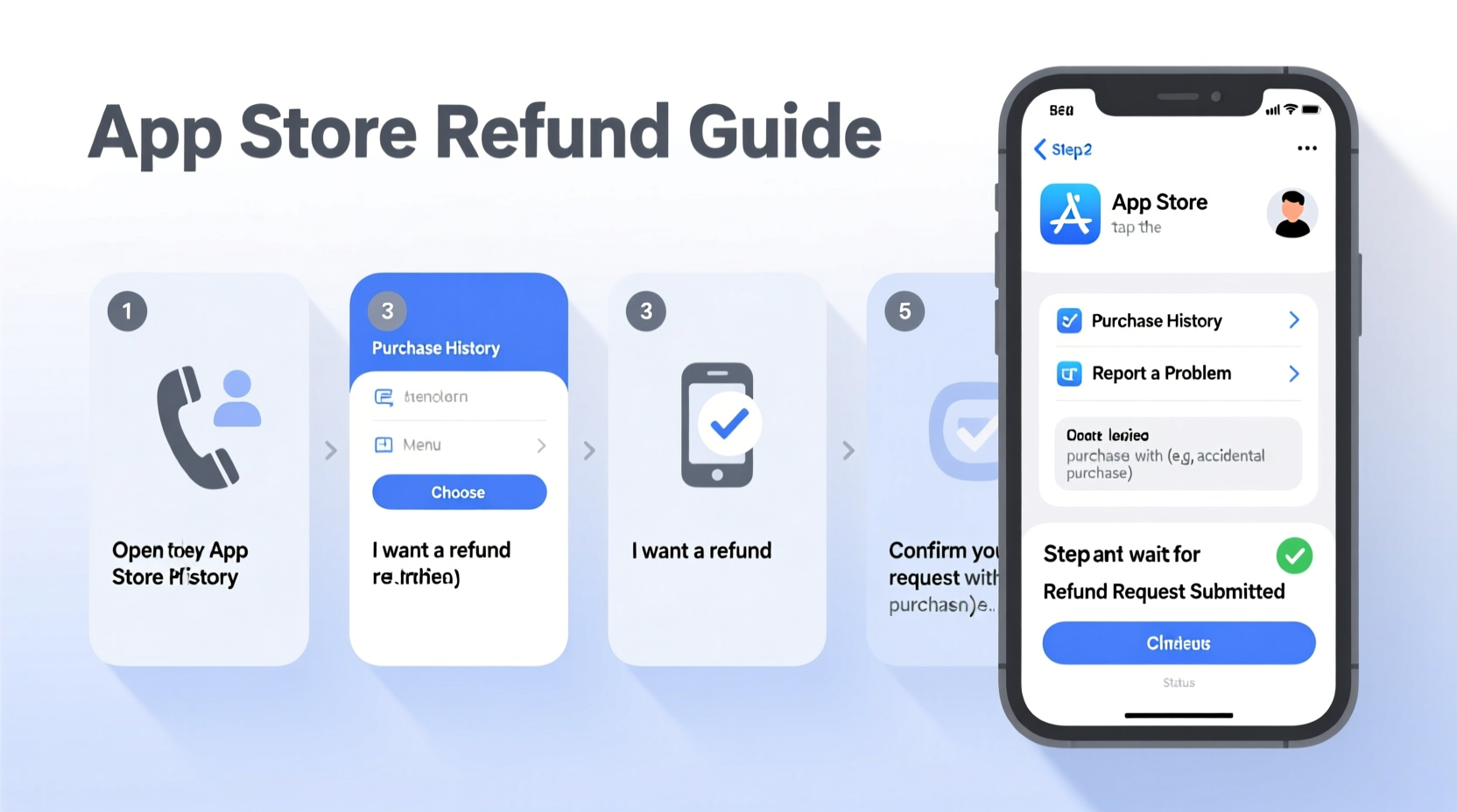 step by step guide to canceling and refunding purchases on the app store