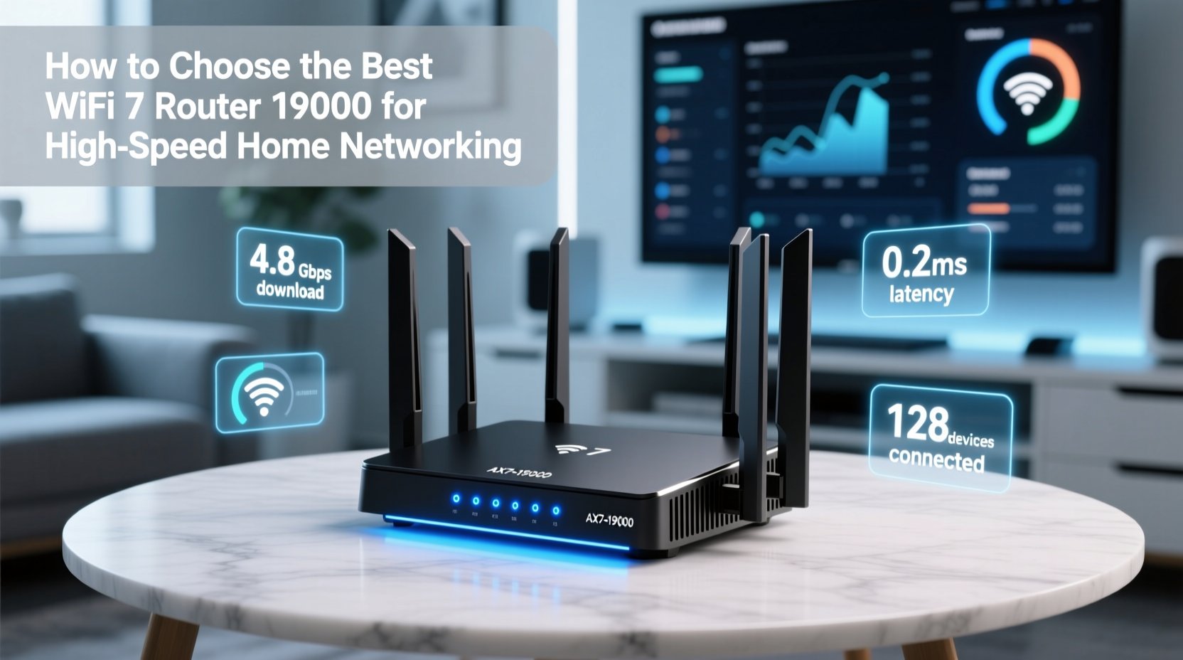 How to Choose the Best WiFi 7 Router 19000 for High-Speed Home Networking