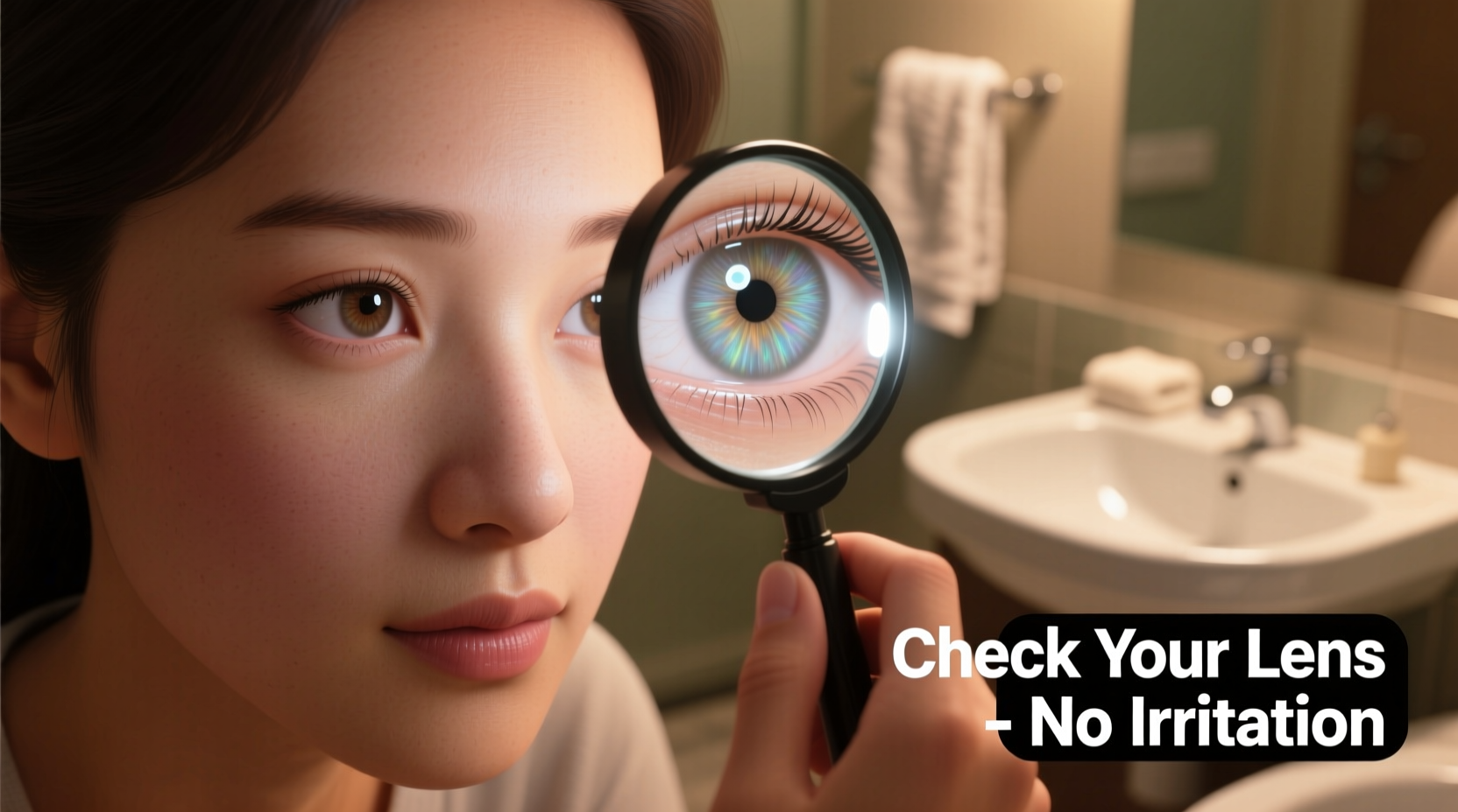 effective methods to check if a contact lens is still in your eye without irritation