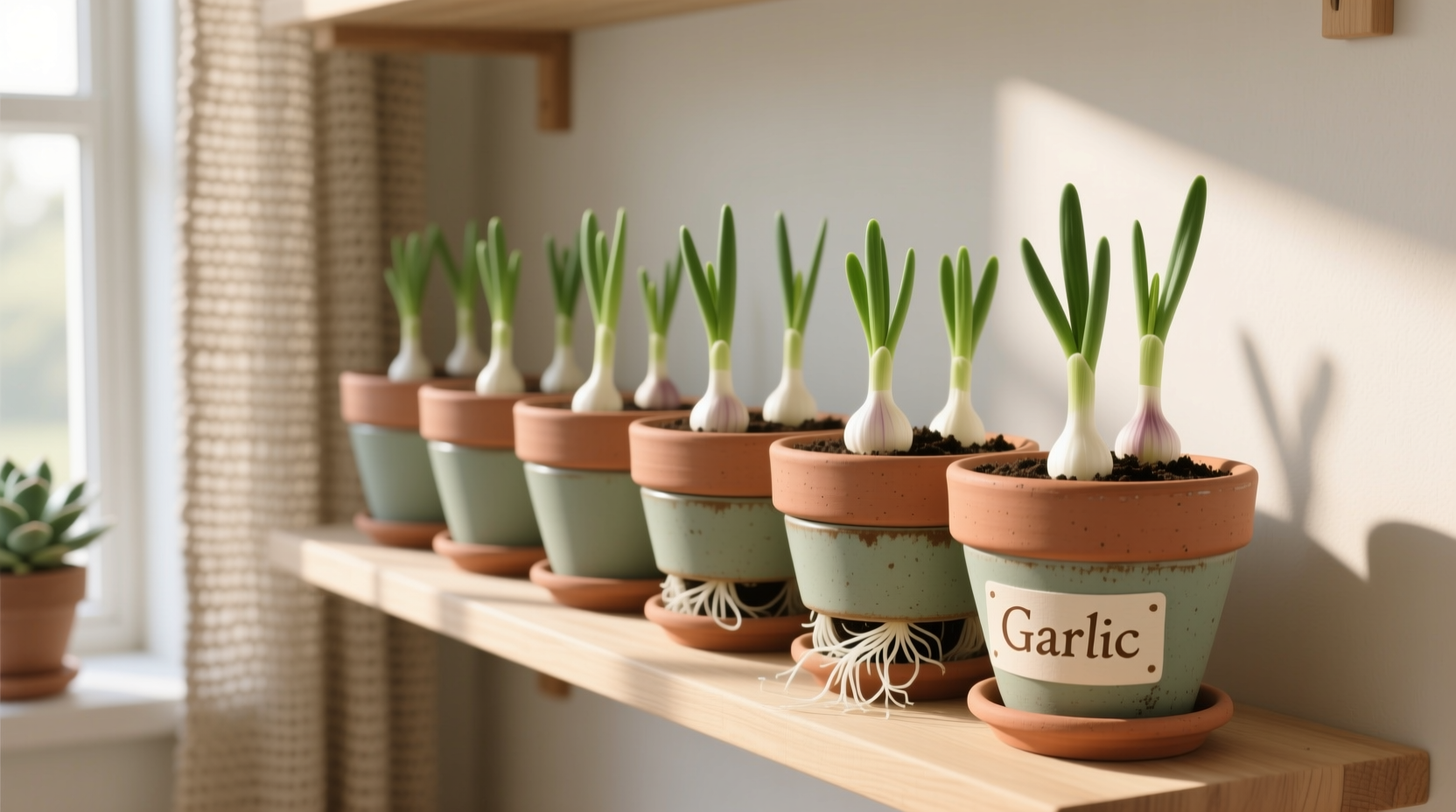 How to Grow Garlic in Containers: Step-by-Step Guide for Balconies & Patios