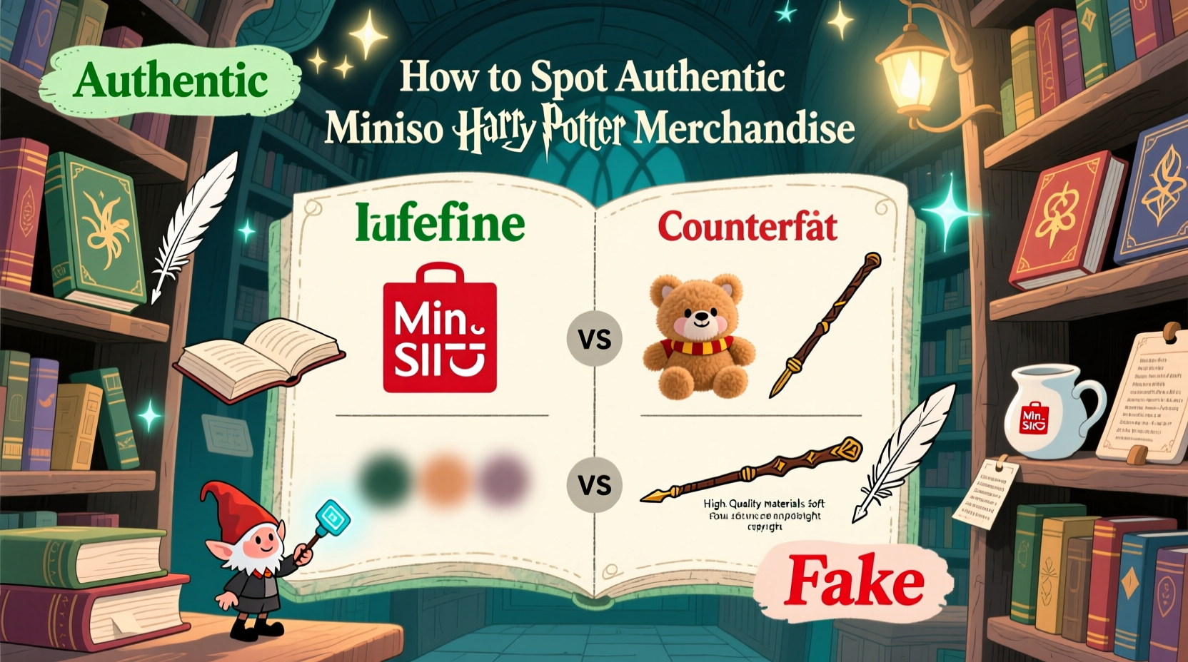 how to spot authentic miniso harry potter merchandise a shoppers guide