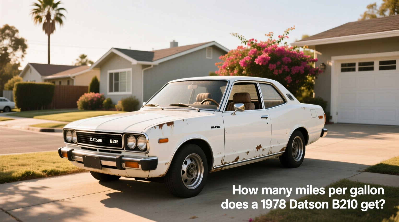 1978 datsun b210 mpg buying guide