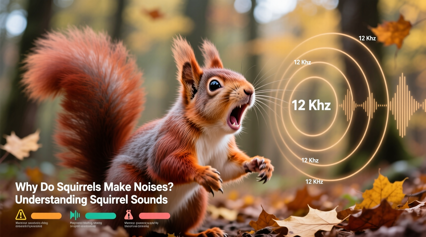 why do squirrels make noises understanding squirrel sounds