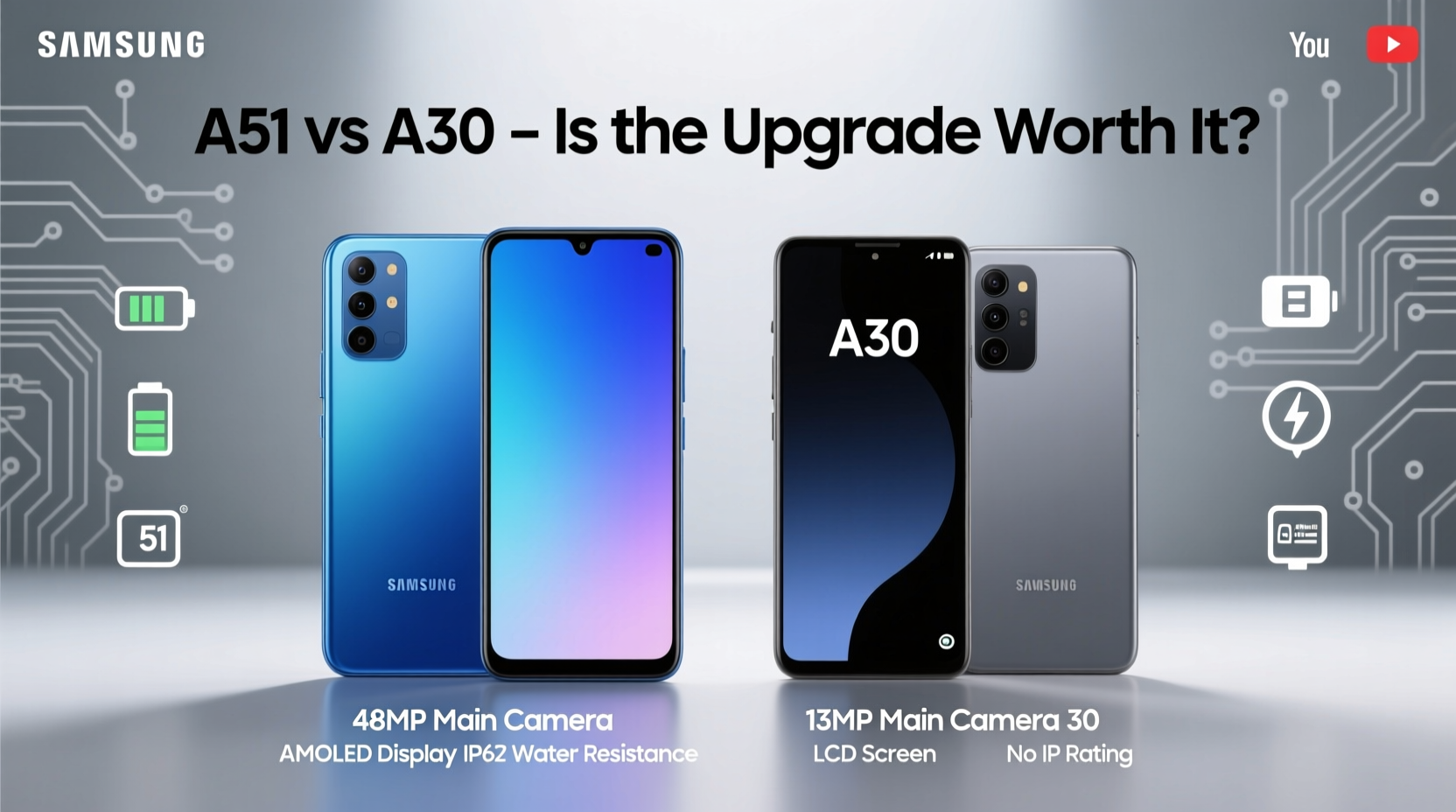 samsung a51 vs a30 is it worth upgrading or are you just paying for hype