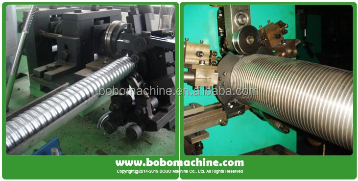Metal flexible hose machine