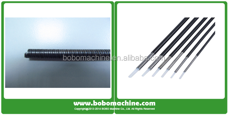 Flexible Cable Wire Conduit Outer Casing Machine detail photo 2 BOBO Machine flexible cable wire conduit outer casing machine shown in a detail photo for this news article